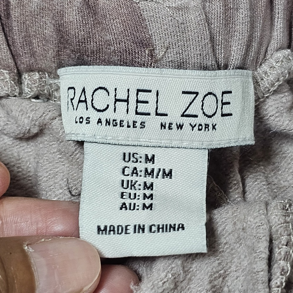 Rachel Zoe Women's Dark Pink Sweatpants Straight Leg Drawstring Size Medium - Picture 9 of 16